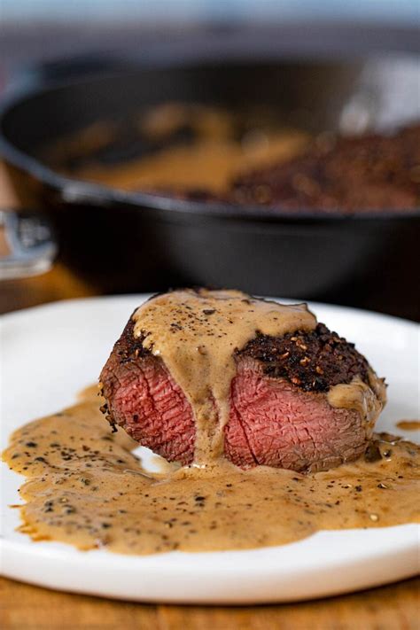 Steak Au Poivre is a classic French steak recipe for juicy, peppery ...