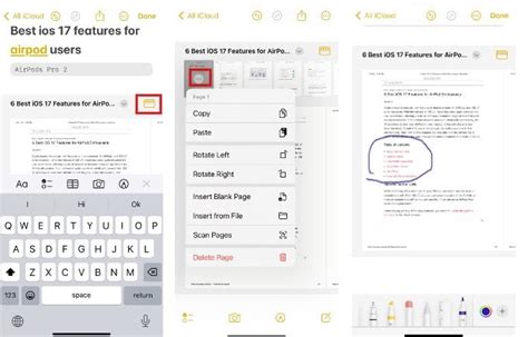 Image result for Creating PDF with iPhone iPad Notes App