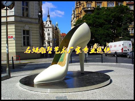 商场美陈以玻璃钢高跟鞋雕塑为例为鞋厂做宣传模型展示|工业/产品|礼品/纪念品|名妍艺术谢生 - 原创作品 - 站酷 (ZCOOL)