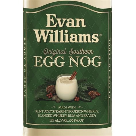 Evan Williams Egg Nog Original Southern Other (750 ml) Delivery or ...