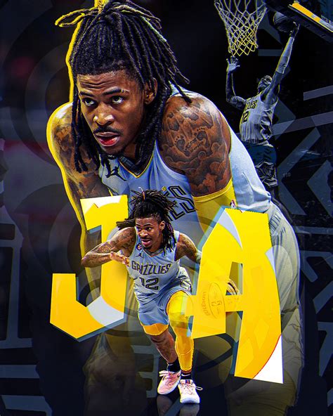 Ja Morant Wallpapers Edit- Basketball Legend Within Your Hands