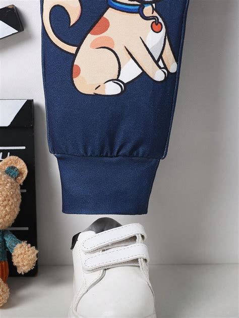 Conjunto Casual de 2 Peças para Meninos Pequenos Composto de Camiseta ...