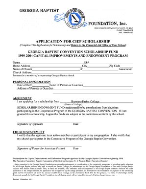 Fillable Online bpc scholarship online bpc form Fax Email Print - pdfFiller