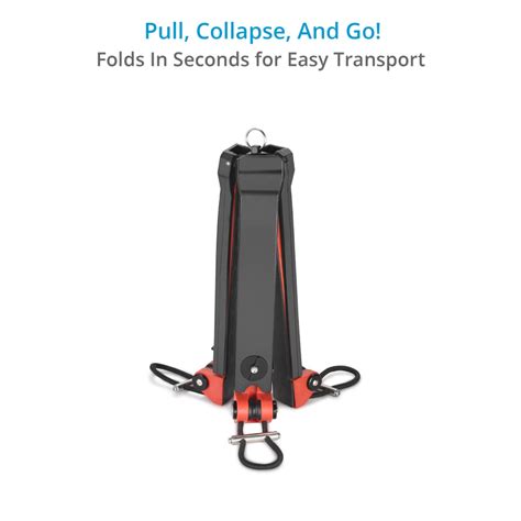 Proaim Heavy-Duty Ground Spreader V1 for Twin Spiked Feet Camera Tripo ...