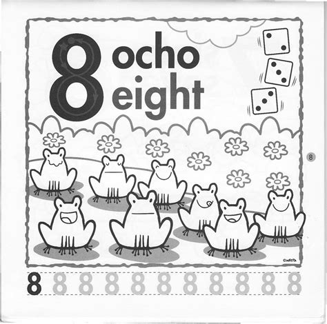 Fichas de Inglés para niños: Fichas de números en inglés | Cuaderno de ...