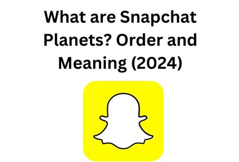 Ma. Angela Junio on LinkedIn: What are Snapchat Planets? Order and ...