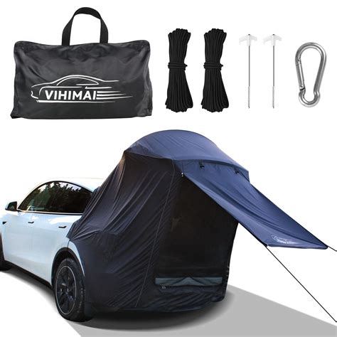 Buy VIHIMAI Tesla Model Y Tent Tailgate Shade Awning Tent for Outdoor ...