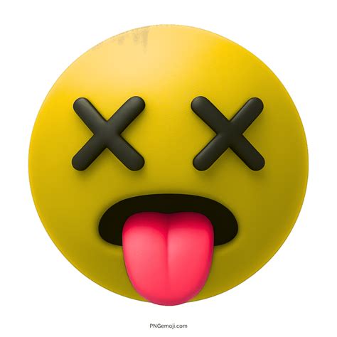 Emoji With X Eyes
