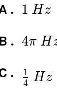 The equation of SHM of a particle is A + 4π²x = 0 where a is ...