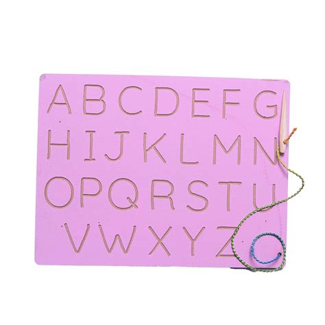 Buy Wooden Tracing Board for Kids Handwriting Practice Board with Dummy ...