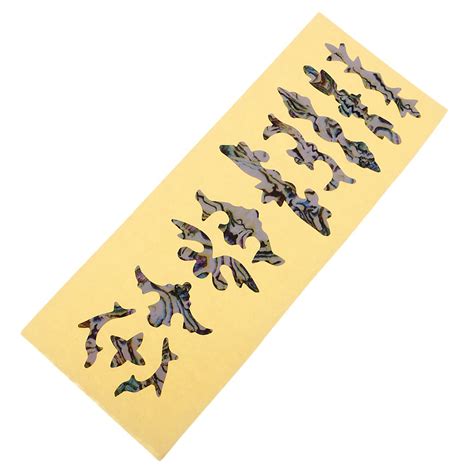 THE STYLE SUTRA Electric Guitar Bass Fretboard Inlay Sticker Decal ...