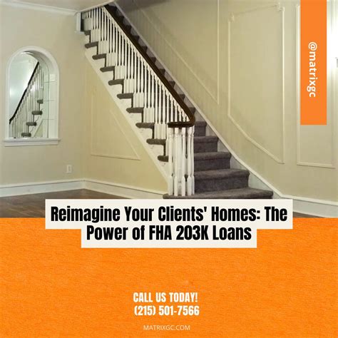 How to finance your clients with FHA 203K loans | Matrix Company ...