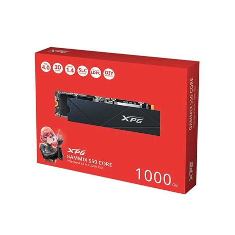 Buy ADATA XPG Gammix S50 Core 1TB M.2 NVME Gen4 Solid State Drive ( SSD ...