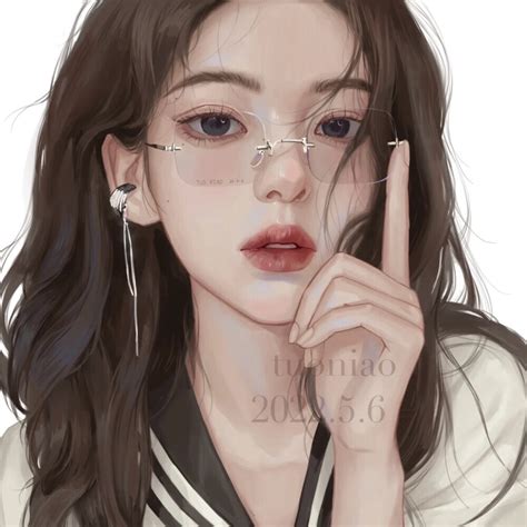 手绘女头 的图像结果