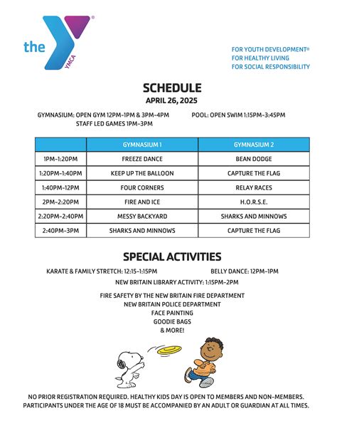 Healthy Kids Day | New Britain-Berlin YMCA