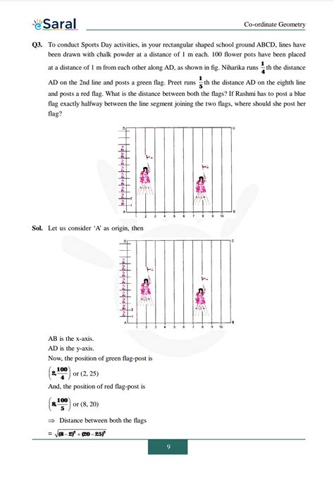 NCERT Solutions for Class 10 Maths chapter 7 Exercise 7.2 - Coordinate ...