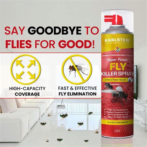 Fly Killer Spray 600ml – Ultra-Strong, Fast-Acting Fly Control