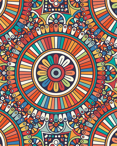 Mandala Digital Print