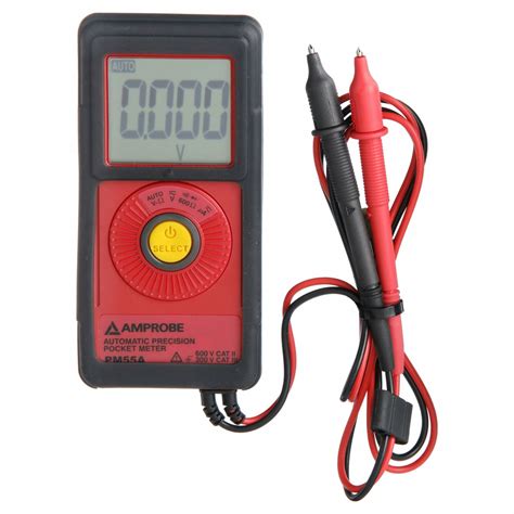 AMPROBE, Avg, CAT II 600V/CAT III 300V, Digital Multimeter - 1WKN5 ...