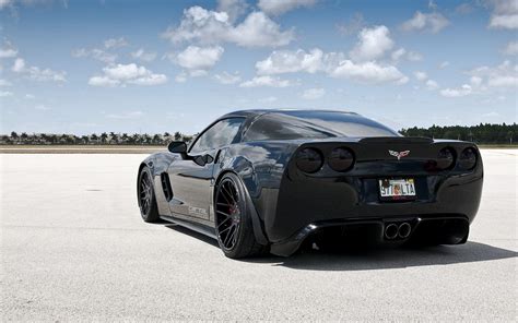 Black Corvette Wallpapers - Top Free Black Corvette Backgrounds - WallpaperAccess