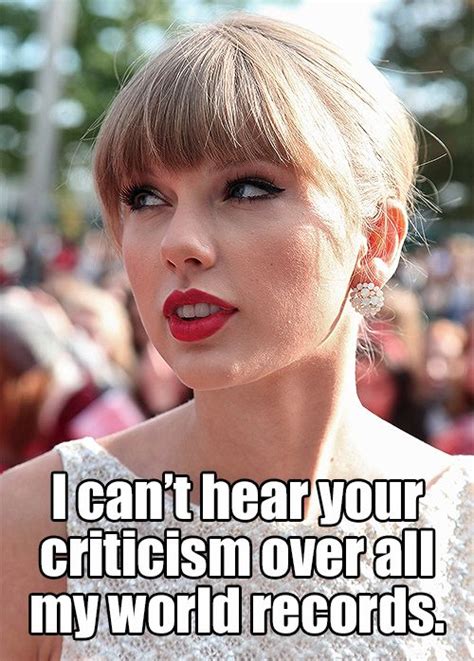 Exactly. Thank you Taylor for explaining to the haters out there why ...