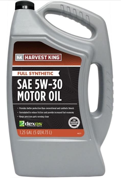 Harvest King Full Synthetic SAE 5W-30 Motor Oil- farmsupply-shop.com