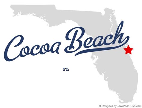 Cocoa Beach Zip Code Map at Emily Beaudoin blog