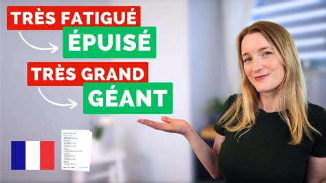 Don't Always Use TRÈS in French - French Online Language Courses | The ...