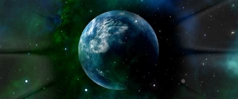 Download wallpaper 2560x1080 planet, universe, stars, galaxy, space ...