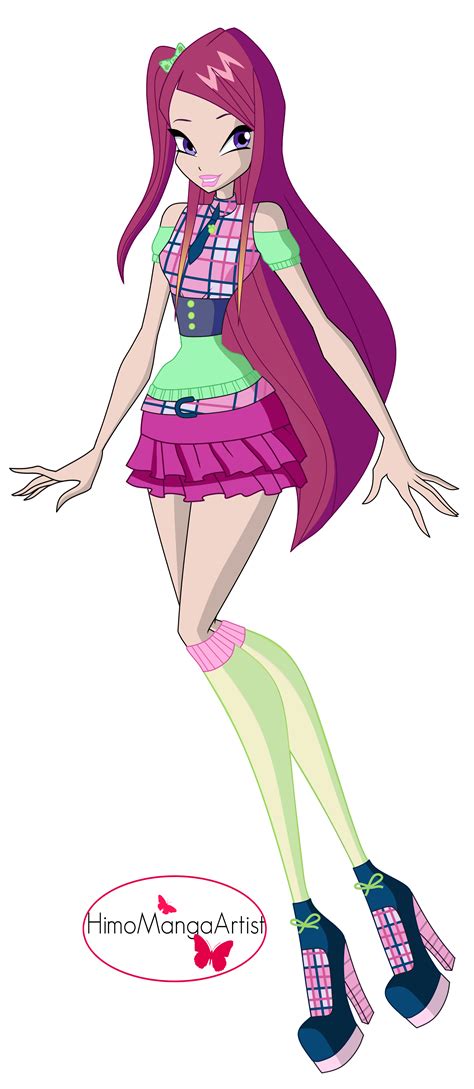 Winx Club Roxy 7th season outfit by HimoMangaArtist on DeviantArt