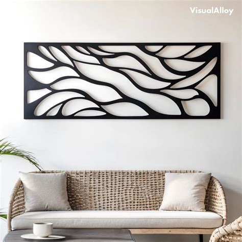 Large Abstract Metal Wall Art [2025] - VisualAlloy