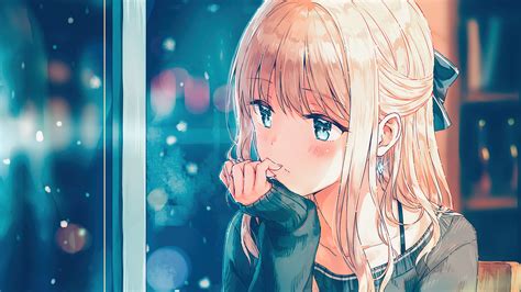 Beautiful, Blonde, Anime, Girls 4k, HD Wallpaper | Rare Gallery