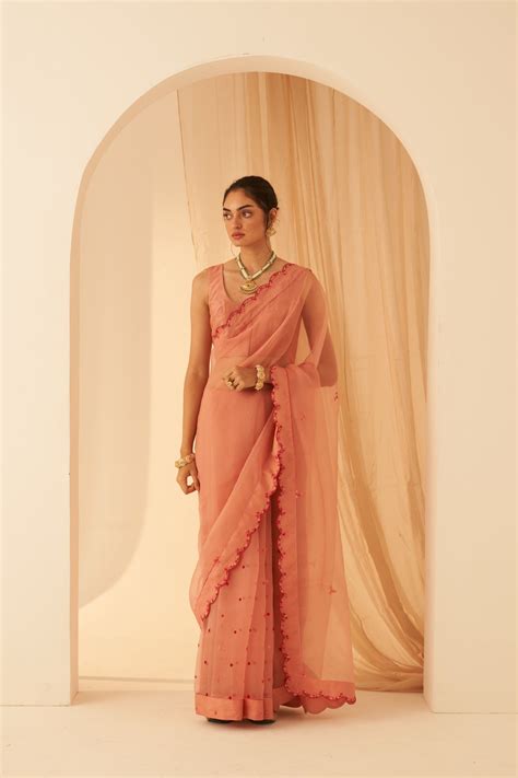 Organza Saree | Designer Sarees | Chanderi Sarees | Silk Saree - Janki ...
