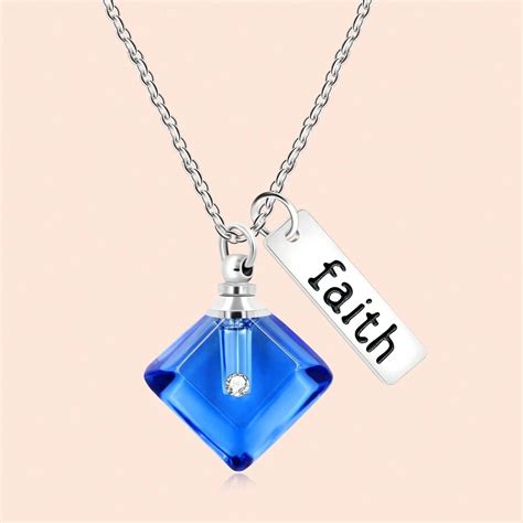 Prism Shaped Transparent Glass Mustard Seed Pendant, As Small As ...