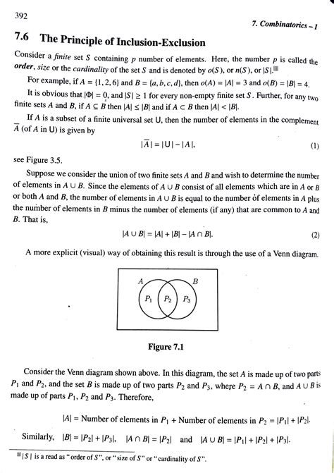 Inclusionexclusion Principle Examples With Solutions