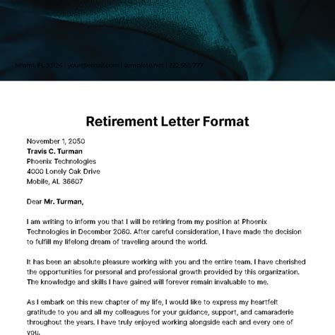 Retirement Video Template - astra.edu.pl
