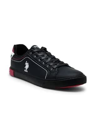 Buy USPA|Rojas 4.0|Black Stylish Casual Sneaker Shoes for Man at Amazon.in