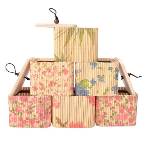 VINTAGER Bamboo Stick Jewellery Box - Jwellery Earing Necklace Storage ...