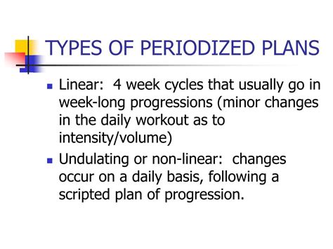 Image result for Example of Periodization