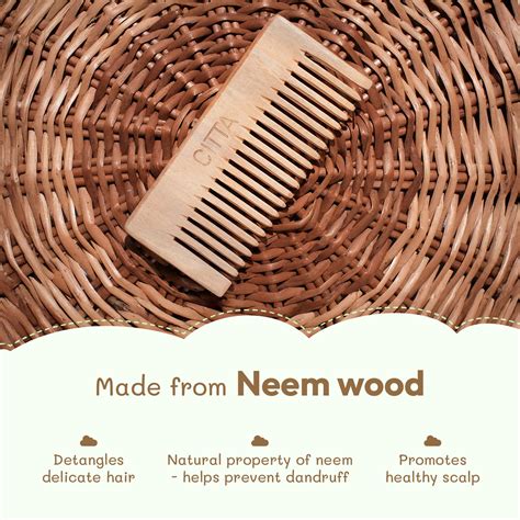CITTA - Kids Neem Hair Comb