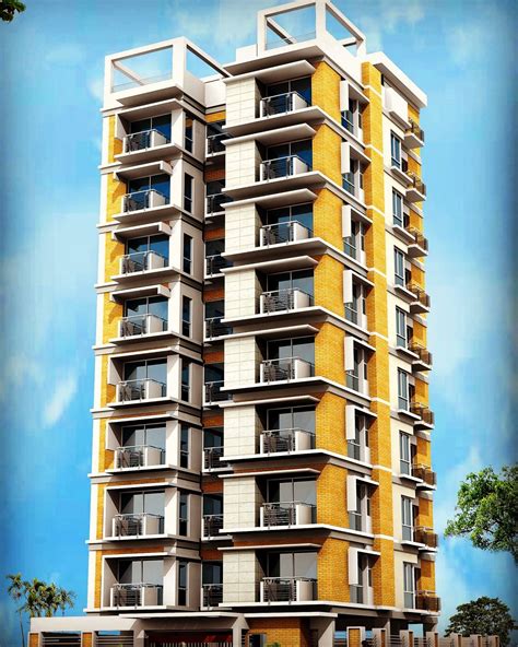 10 storied Apartment building in Uttara, Dhaka