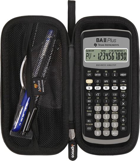 Texas Instruments BA II Plus Professional Financial Calculator IIBAPRO ...