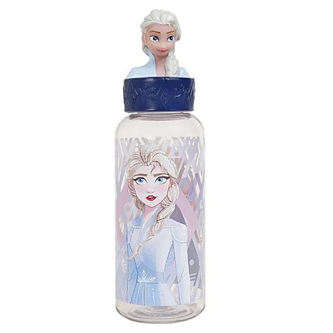 Disney Frozen Stor 3D Figurine Water Bottle, 560ml, Multicolour