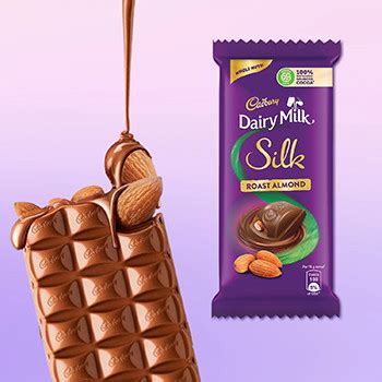 Buy Cadbury Dairy Milk Silk Chocolate Bar 60 Gm Online At Best Price of ...