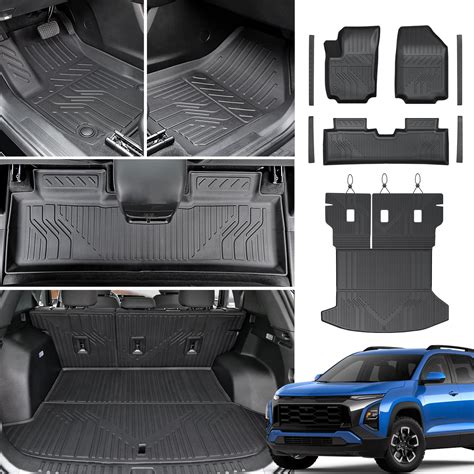 JOULARISE Floor Mats Set Cargo Mat for 2025 Chevrolet Chevy Equinox/GMC ...