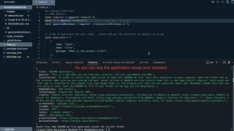 Image result for Create Readme File Node.js
