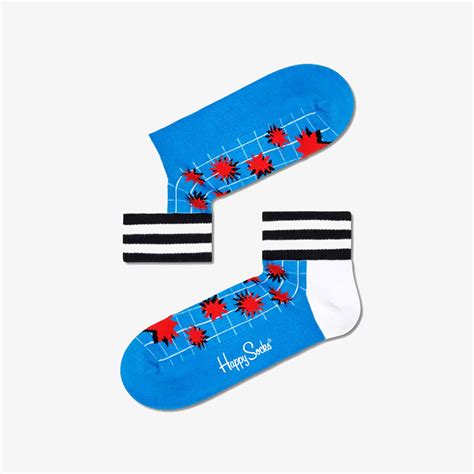 Happy Socks | EXPLOSION 1/4 CREW SOCK { MULTI – Superkicks