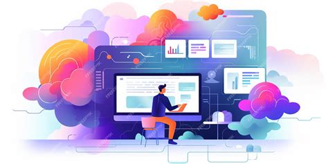 Online Business Illustration 的图像结果