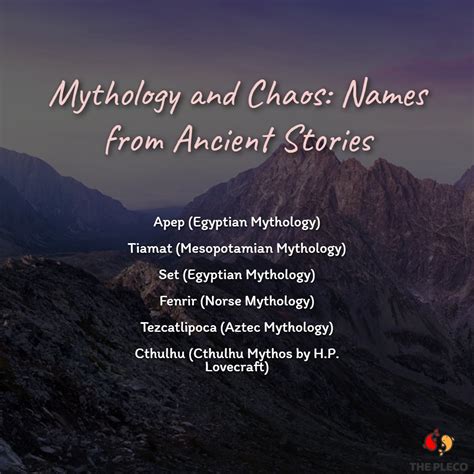 50 Powerful Names That Mean Chaos, Destruction, or Wild Energy - The ...