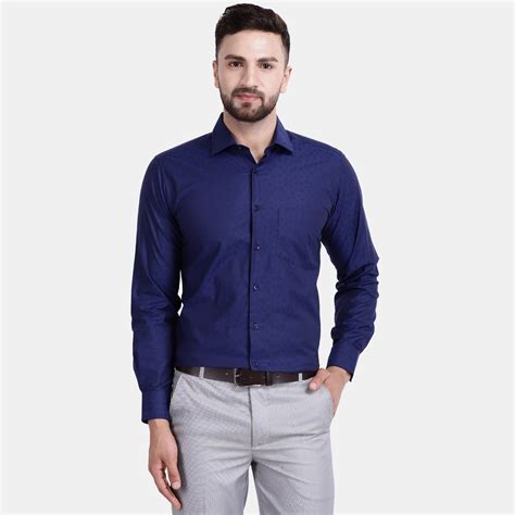 Men's Luthai Supima Mercerised Cotton Subtle Circle Textured Jacquard ...